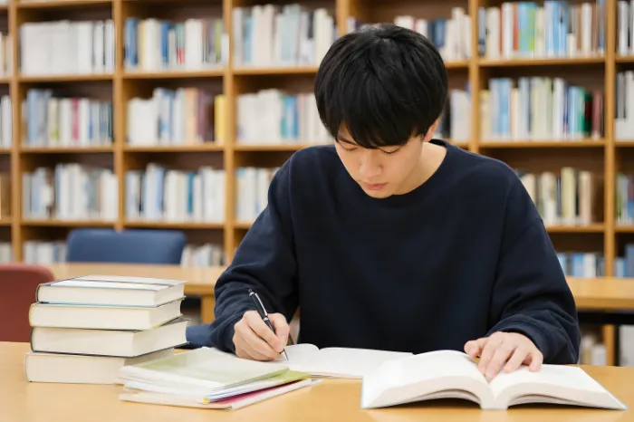 製造業で有利なおすすめ資格を勉強する人